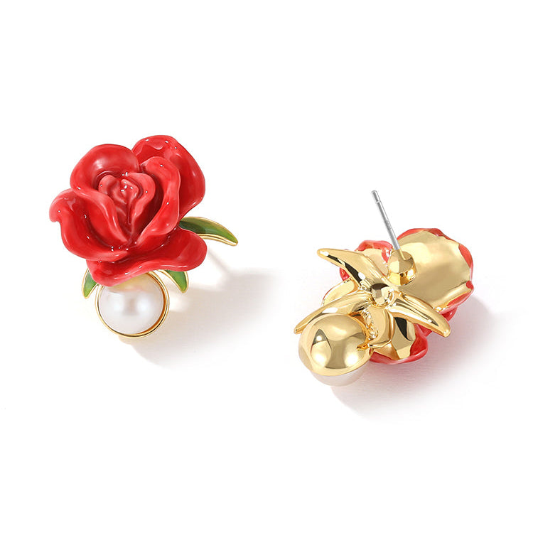 Rose Earrings