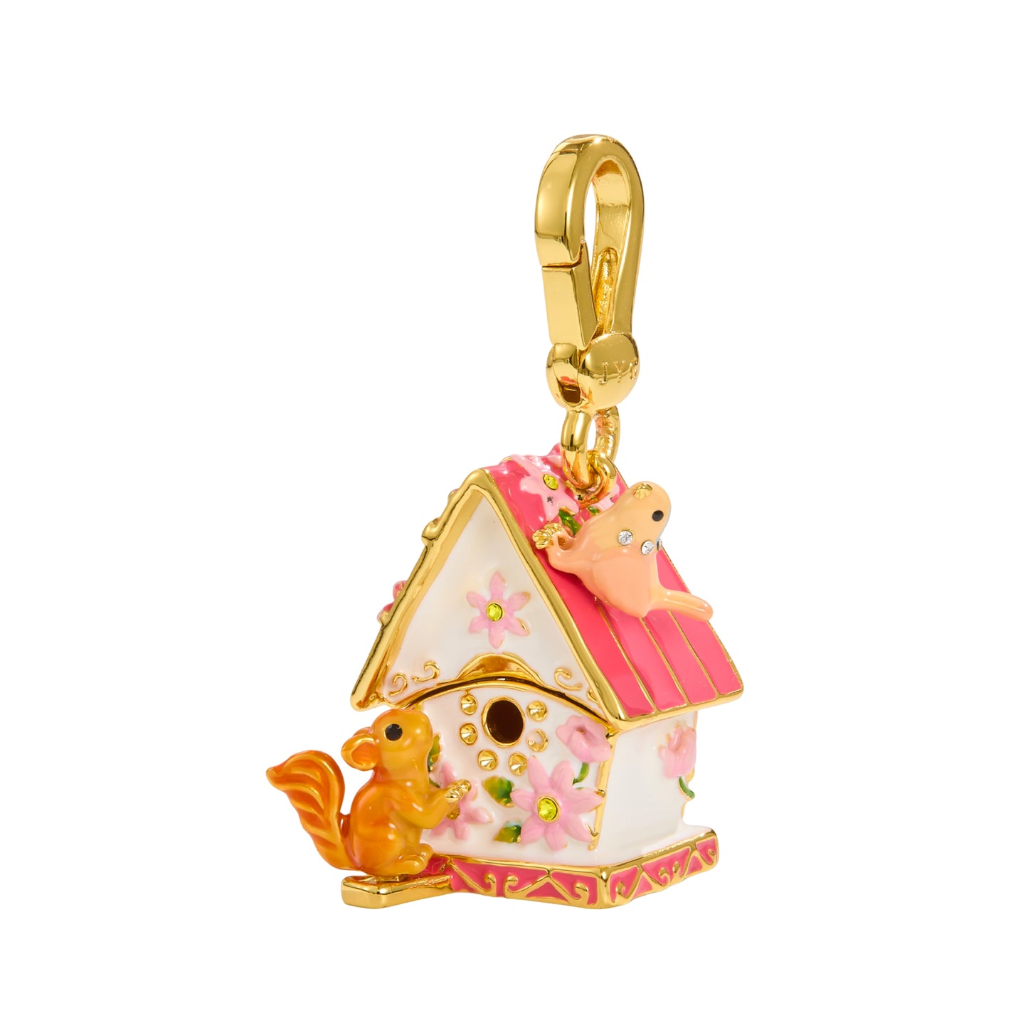 Squirrel Hut Locket Pendant