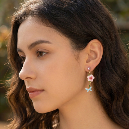 Hibiscus Earrings