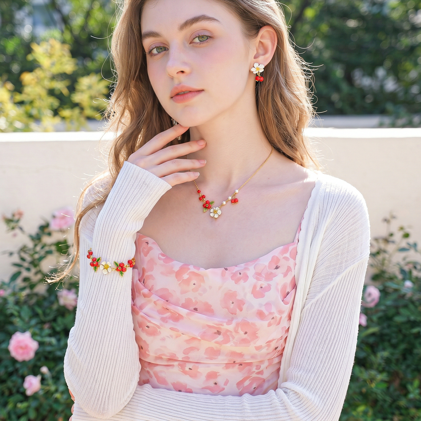 Fruit and Flower Earrings