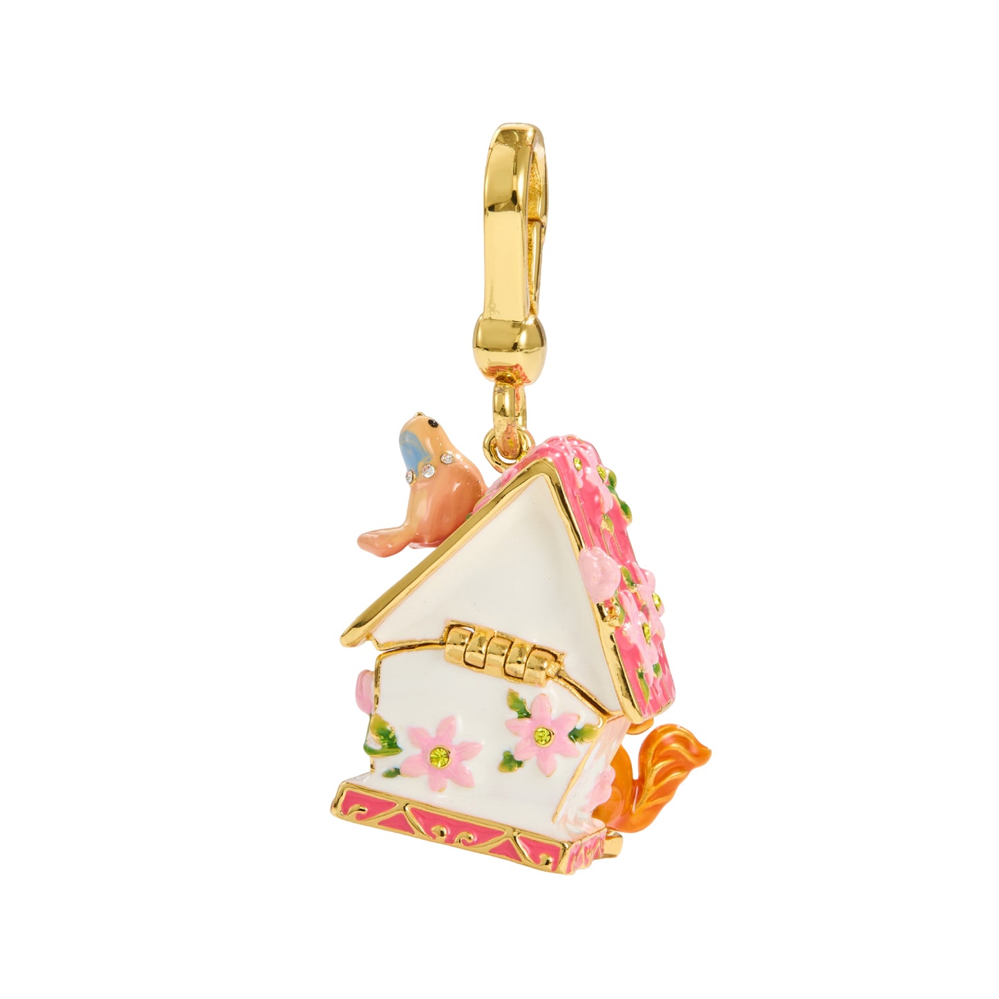 Squirrel Hut Locket Pendant