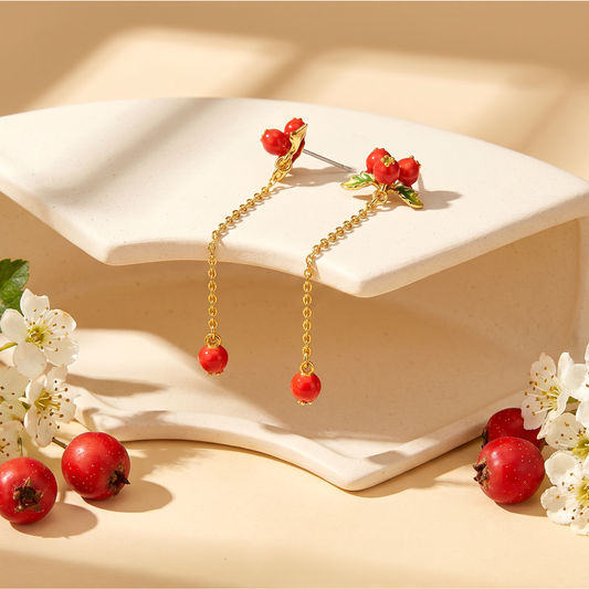 Hawthorn Tassel Earrings