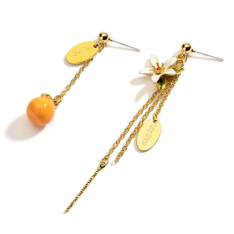 Orange Blossom Jewelry Set