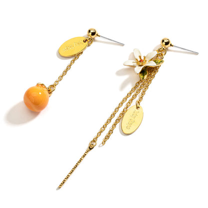 Orange Blossom Jewelry Set