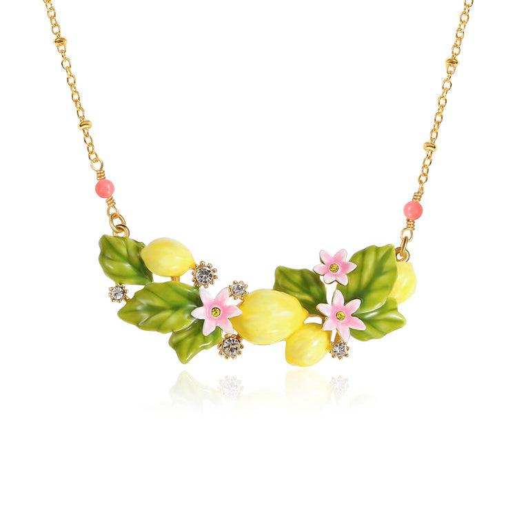 Lemon Jewelry Set