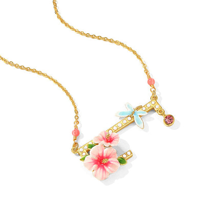Hibiscus Jewelry Set