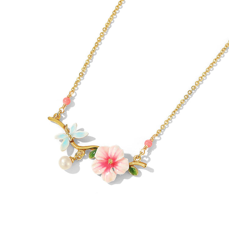 Hibiscus Necklace
