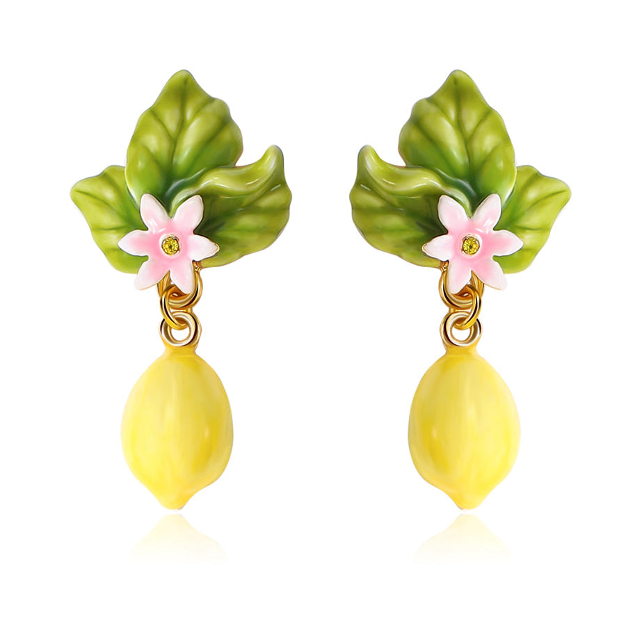 Lemon Stud Earrings