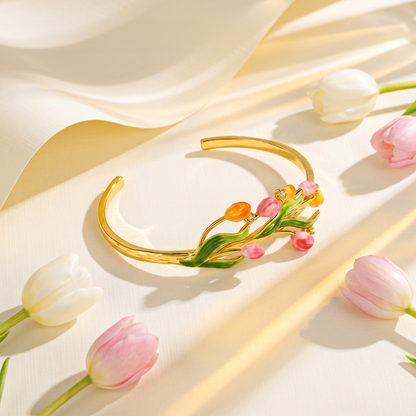 Tulip Cuff Bracelet