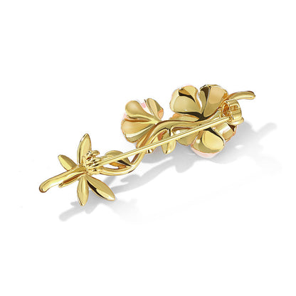 Hibiscus Brooch