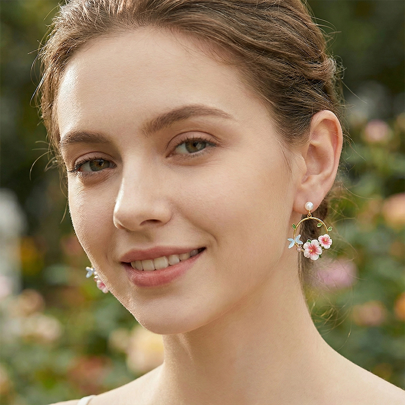 Hibiscus Jewelry Set