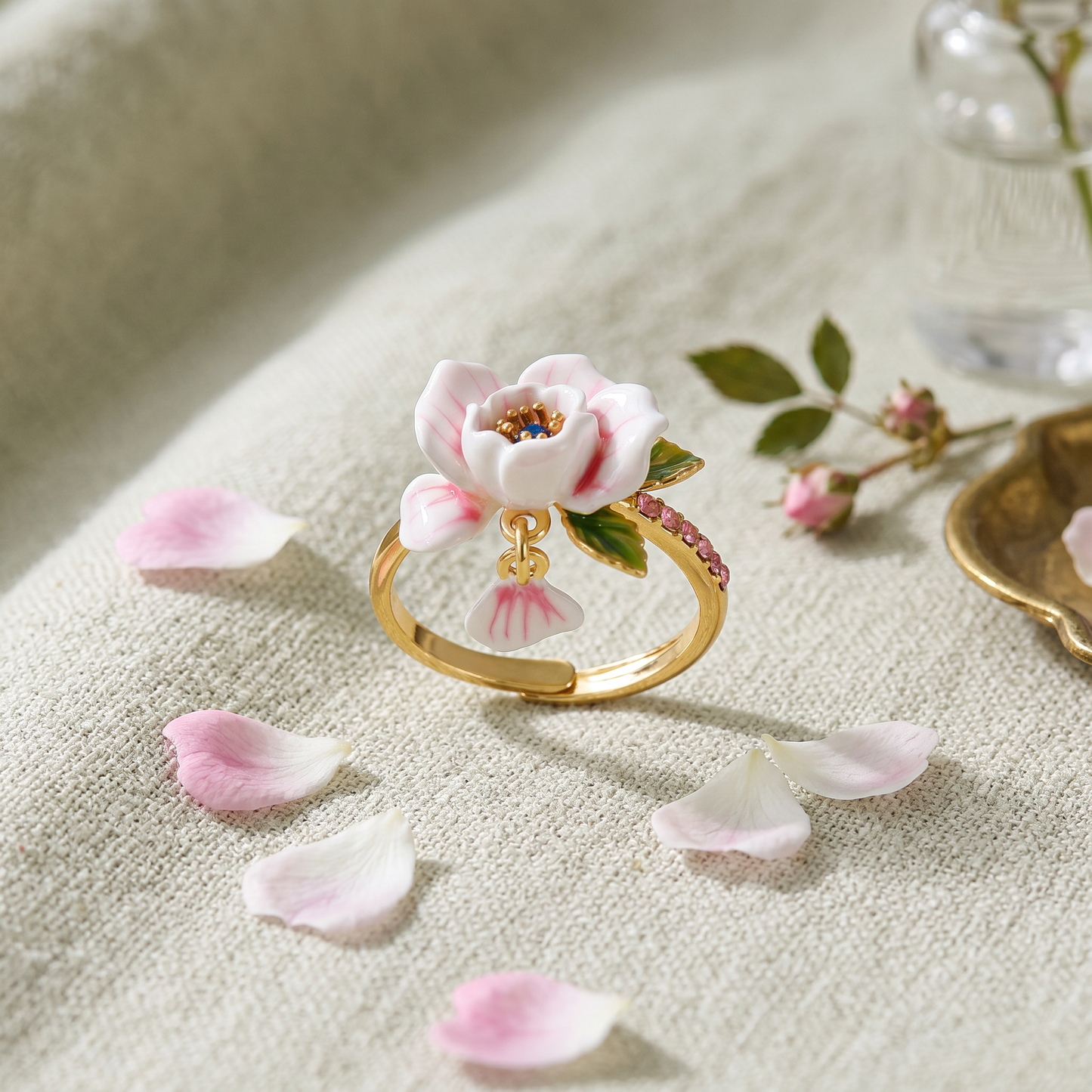 Pink Rose Ring