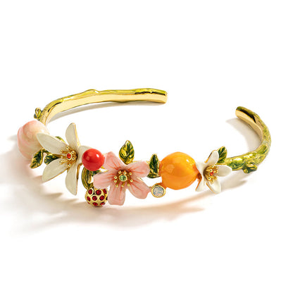 Fruit and Floral Bracelet