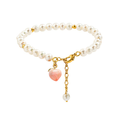 Fruit Bracelet with Pearls