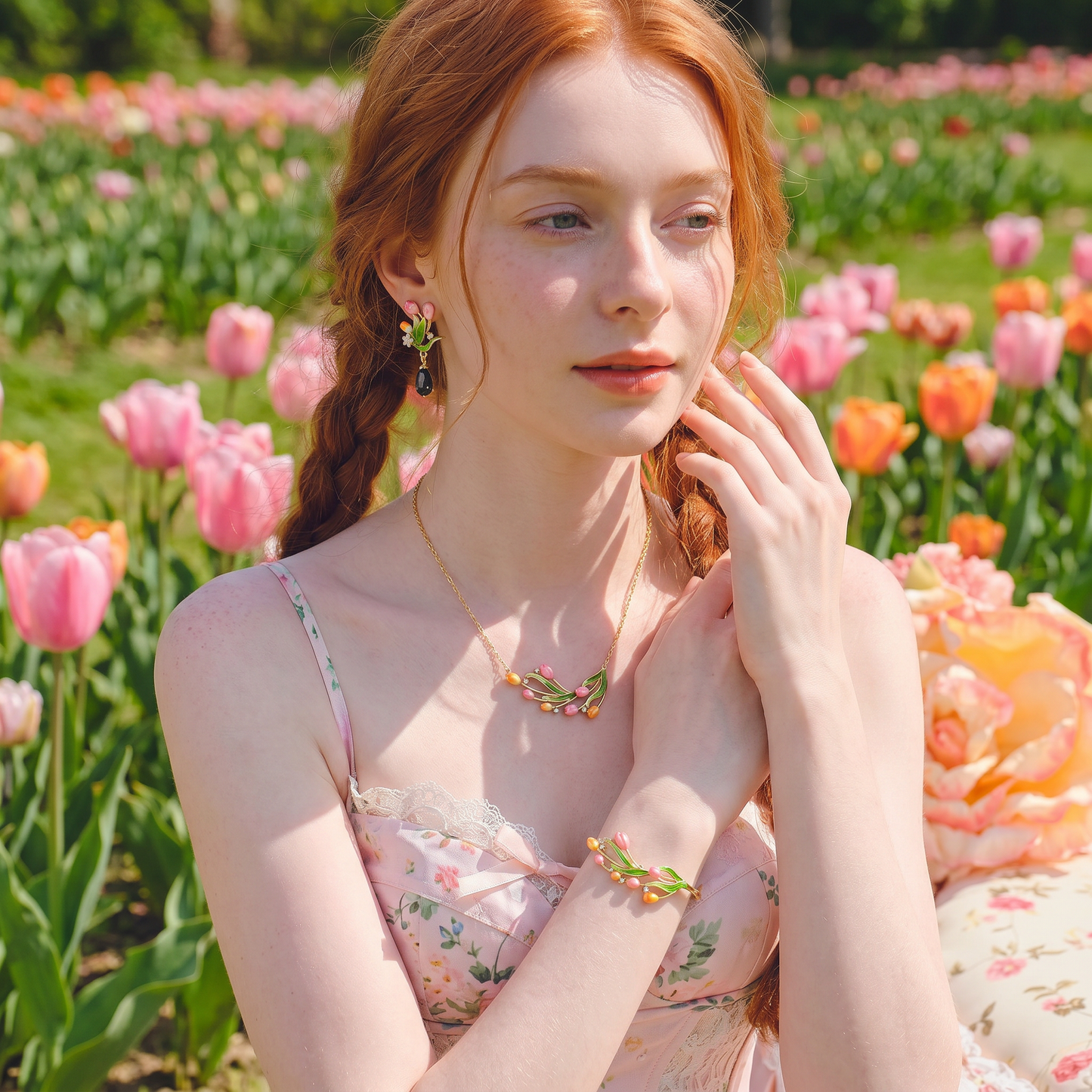 Tulip Cuff Bracelet
