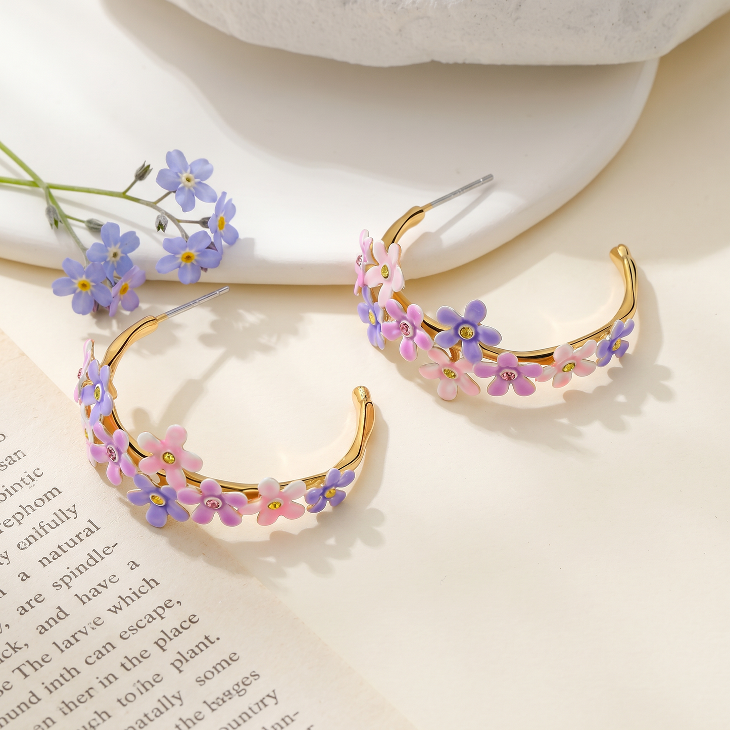 Forget-Me-Not Jewelry Set