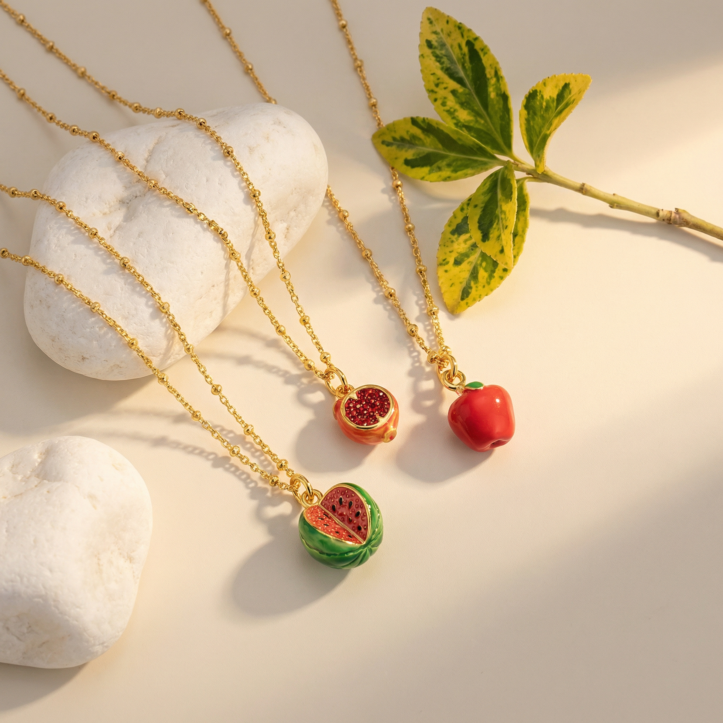 Watermelon Pendant Necklace