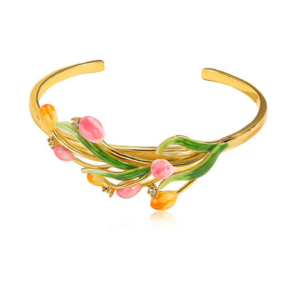 Tulip Cuff Bracelet