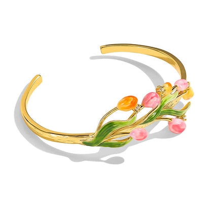 Tulip Cuff Bracelet