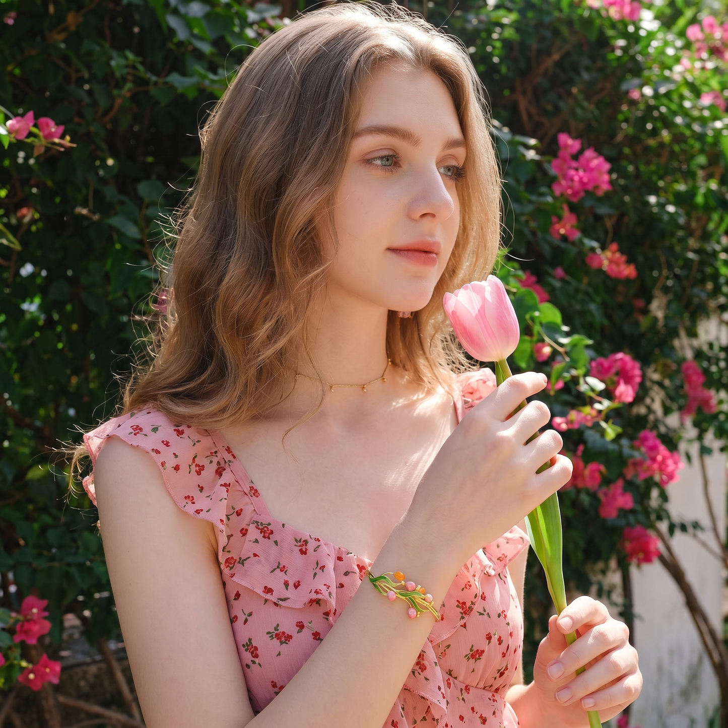 Tulip Cuff Bracelet