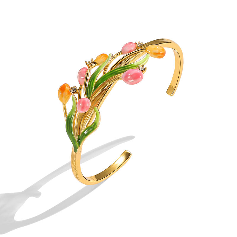 Tulip Cuff Bracelet