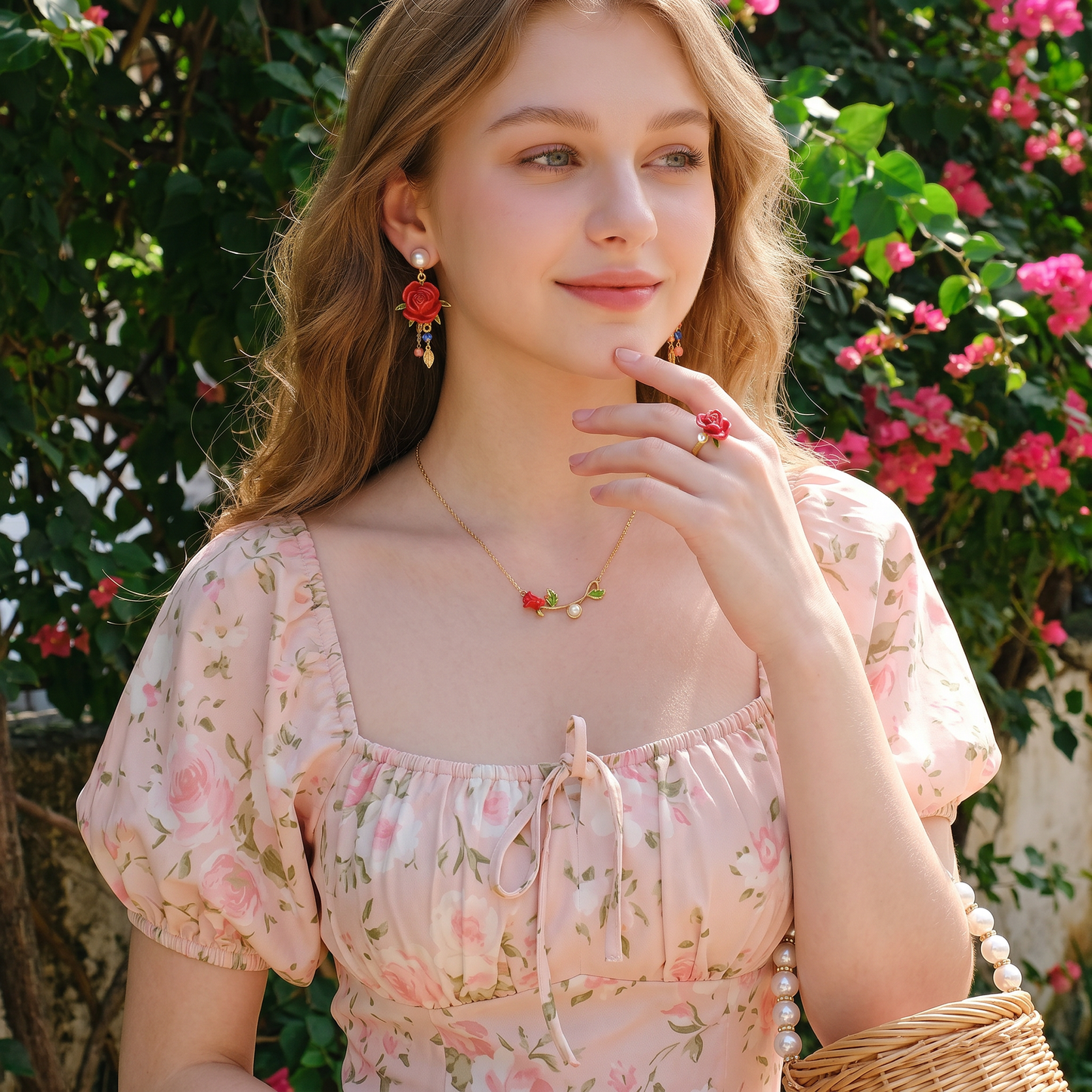 Rose Necklace