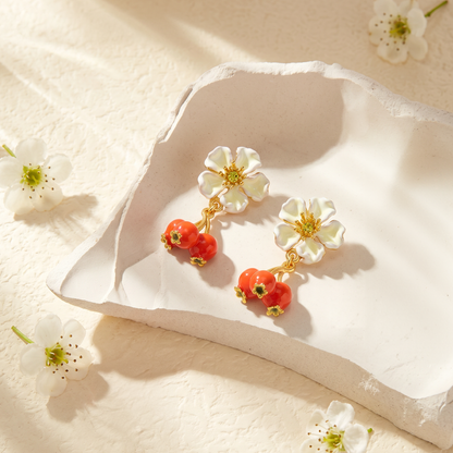 Fruit and Flower Earrings
