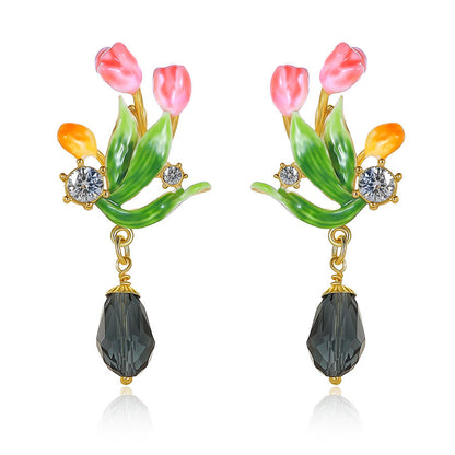 Tulip Earrings