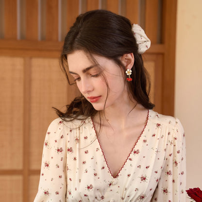 Flower Berry Jewelry Set