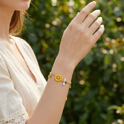 Sunflower Bracelet