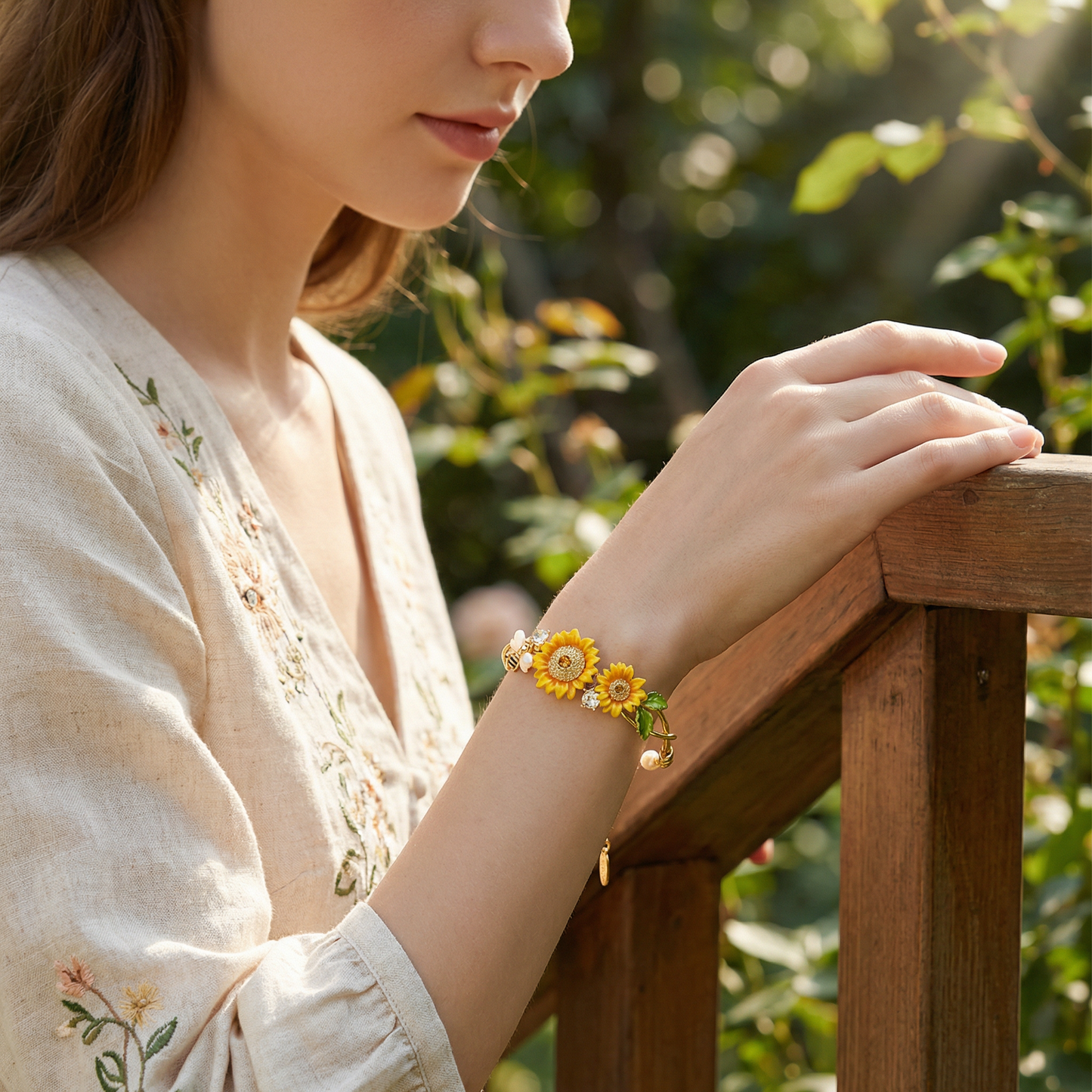 Sunflower Bracelet