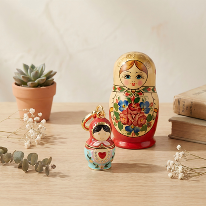 Matryoshka Locket Necklace