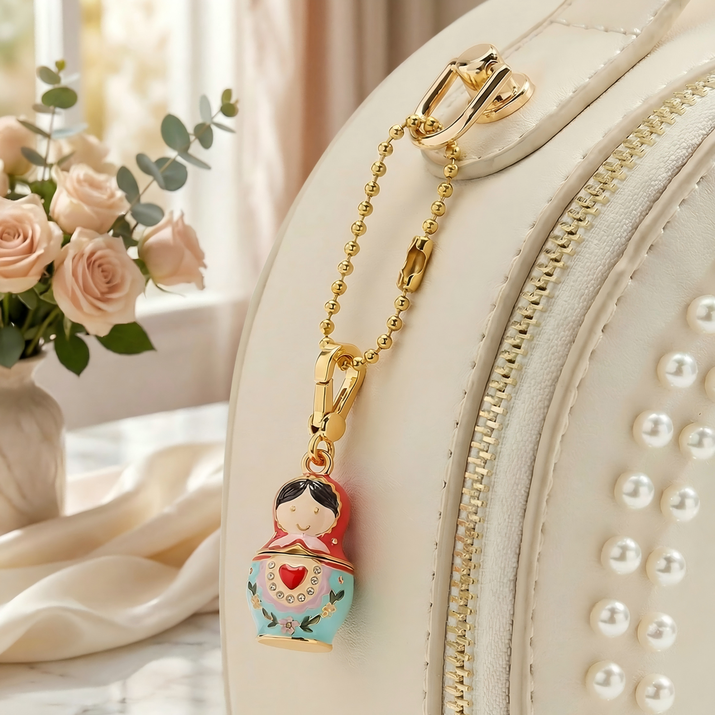Matryoshka Locket Necklace