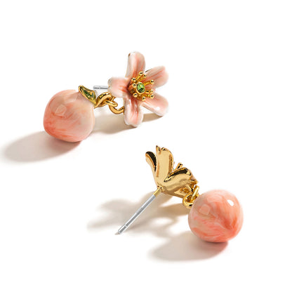 Peach Earrings