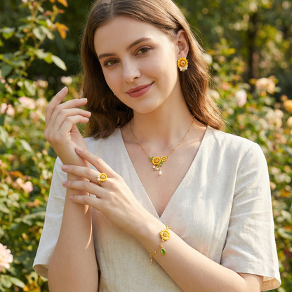 Sunflower Bracelet
