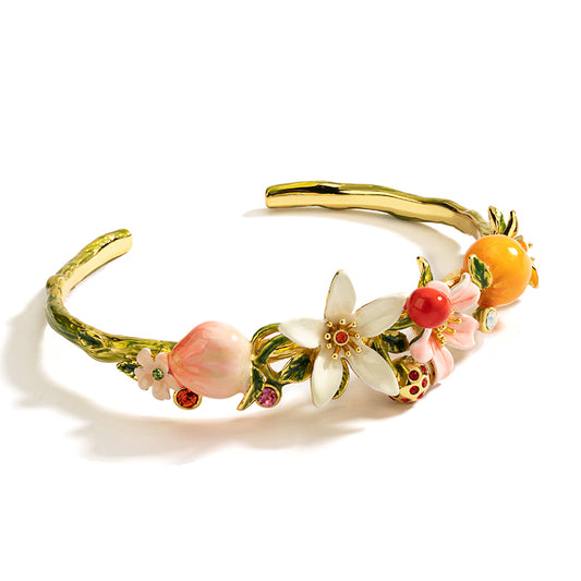 Fruit and Floral Bracelet