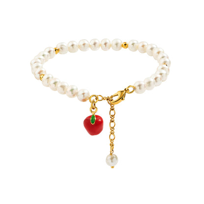 Fruit Bracelet with Pearls