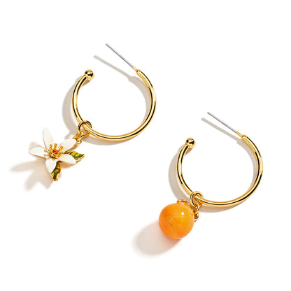 Orange Blossom Jewelry Set