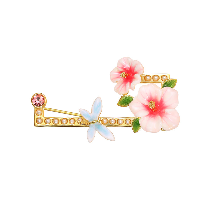 Hibiscus Brooch