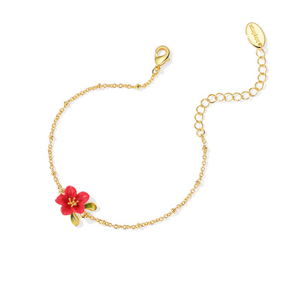 Red Crabapple Bracelet