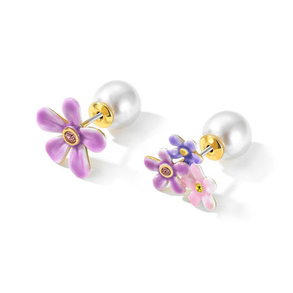 Forget-Me-Not Stud Earrings