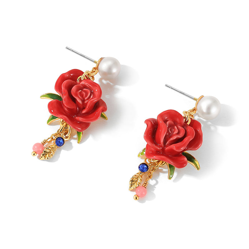 Rose Earrings