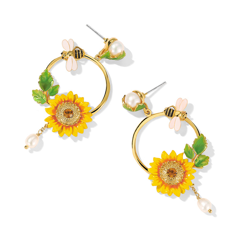Sunflower Jewelry Set