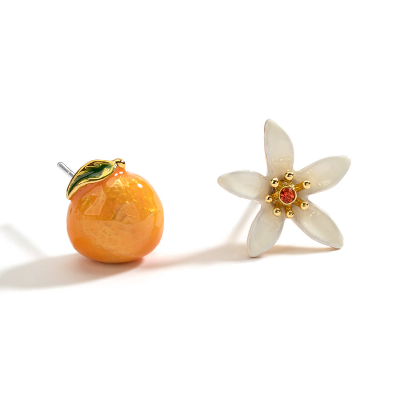 Orange Blossom Jewelry Set