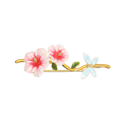 Hibiscus Brooch