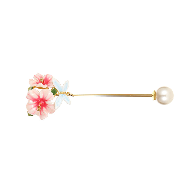 Hibiscus Brooch