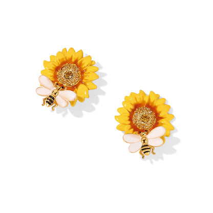 Sunflower Jewelry Set