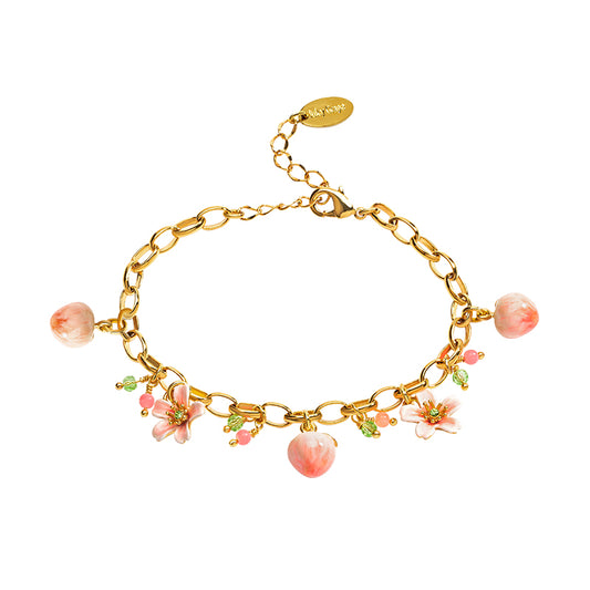 Peach Bracelet