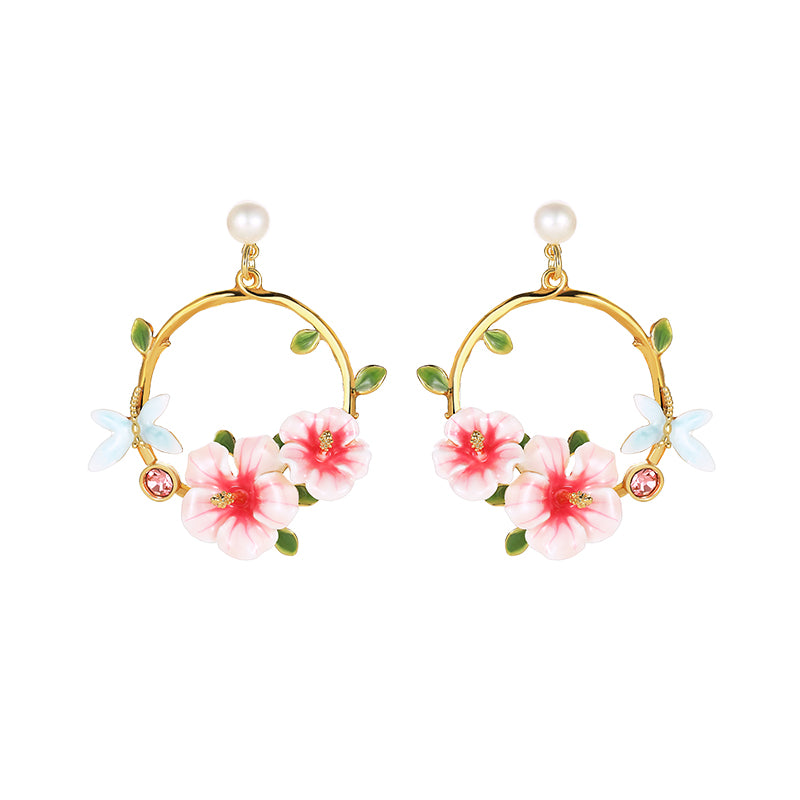 Hibiscus Jewelry Set