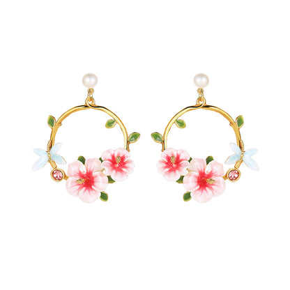 Hibiscus Jewelry Set